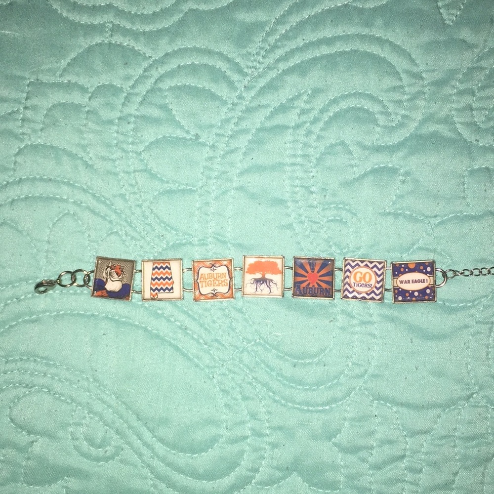 Auburn Tigers Bracelet